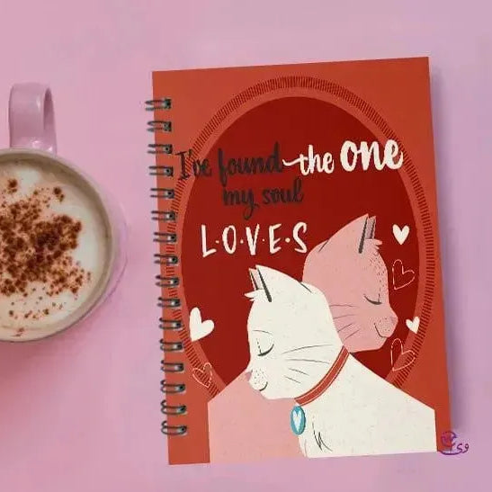 Notebook - A5 Size - Valentine's Day 1 - WE PRINT