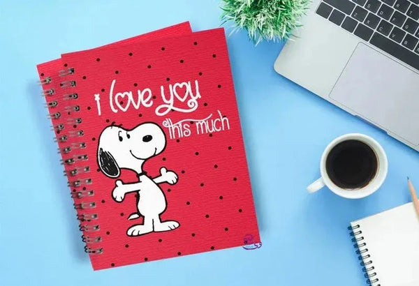 Notebook - A5 Size - Valentine's Day - WE PRINT