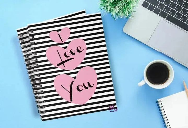 Notebook - A5 Size - Valentine's Day - WE PRINT