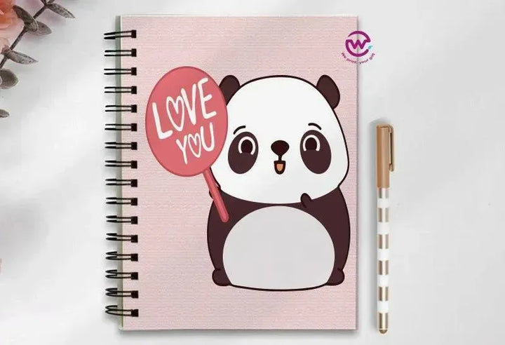 Notebook - A5 Size - Valentine's Day2 - WE PRINT