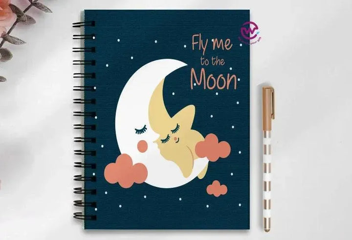 Notebook - A5 Size - Valentine's Day2 - WE PRINT