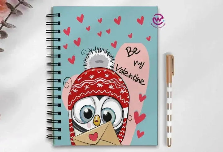 Notebook - A5 Size - Valentine's Day2 - WE PRINT