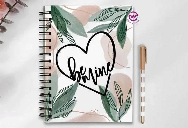 Notebook - A5 Size - Valentine's Day2 - WE PRINT