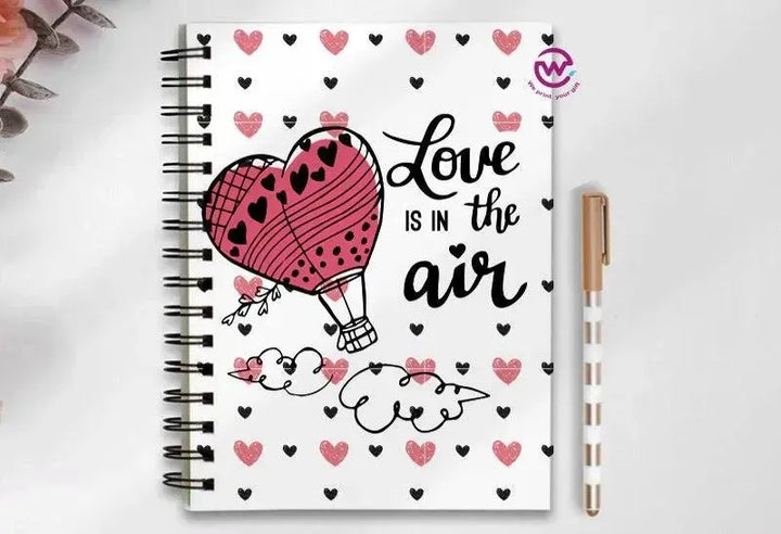 Notebook - A5 Size - Valentine's Day2 - WE PRINT