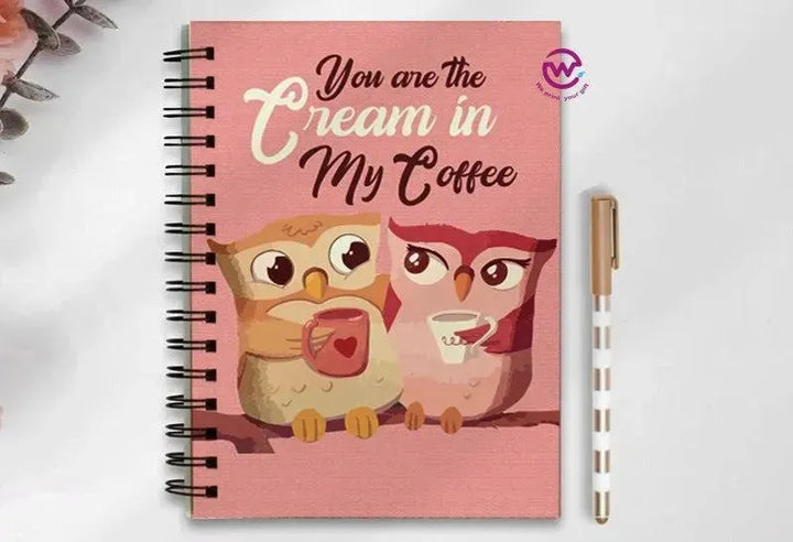 Notebook - A5 Size - Valentine's Day2 - WE PRINT