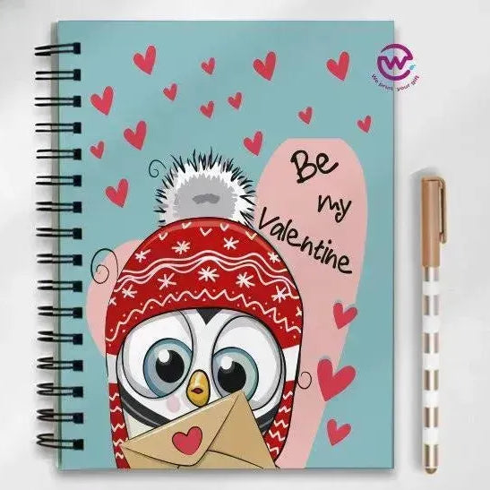 Notebook - A5 Size - Valentine's Day2 - WE PRINT