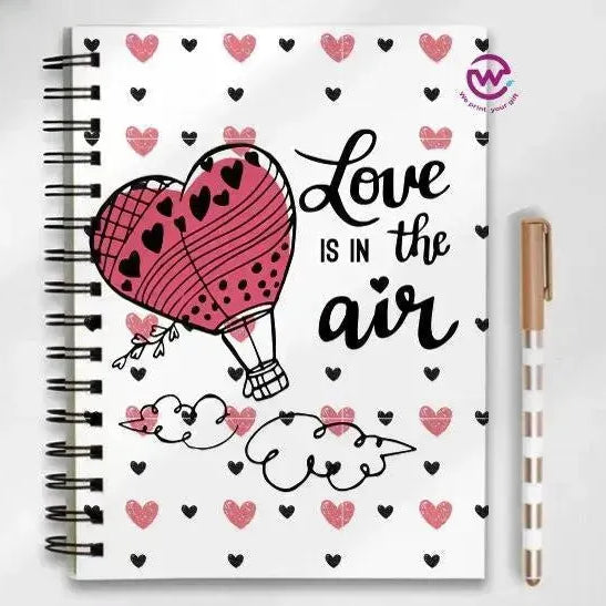 Notebook - A5 Size - Valentine's Day2 - WE PRINT