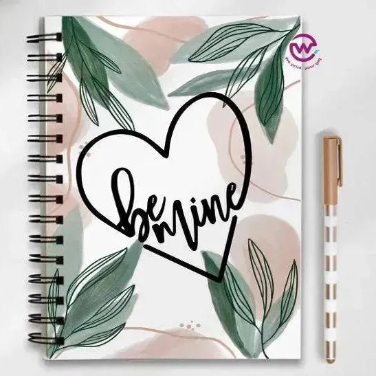 Notebook - A5 Size - Valentine's Day2 - WE PRINT