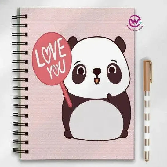 Notebook - A5 Size - Valentine's Day2 - WE PRINT