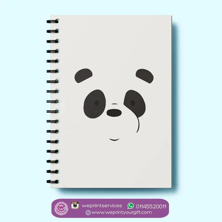 Notebook - A5 Size - We Bare Bears - WE PRINT