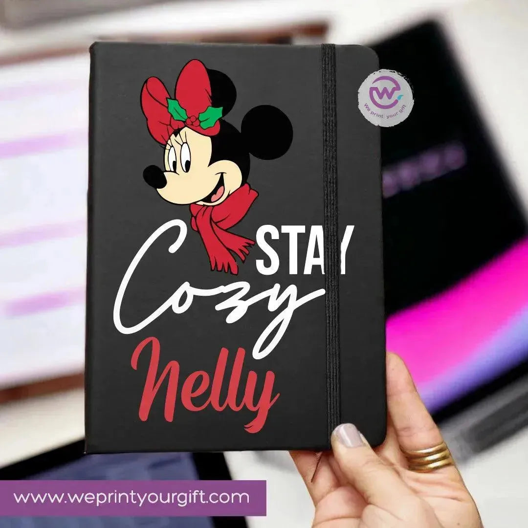 Notebook with Elastic Band- Christmas - WE PRINT