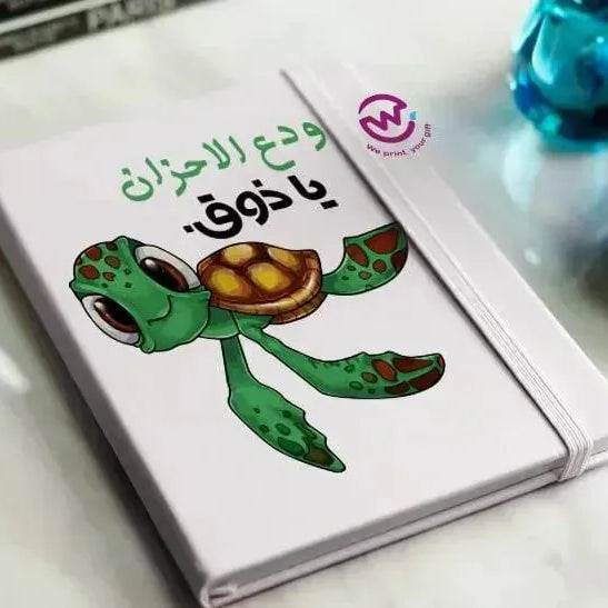 Notebook with Elastic Band - Comics -A - WE PRINT