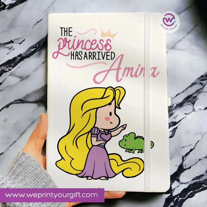 Notebook with Elastic Band - Disney Princess - WE PRINT