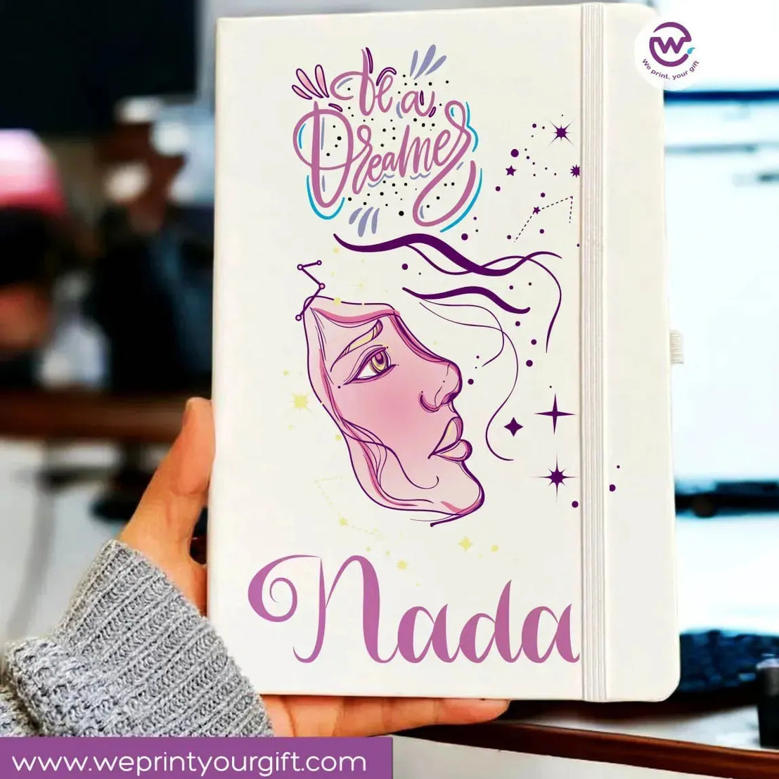 Notebook with Elastic Band - DREAM CATCHER - WE PRINT