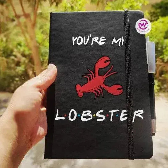 Notebook with Elastic Band- Friends - WE PRINT