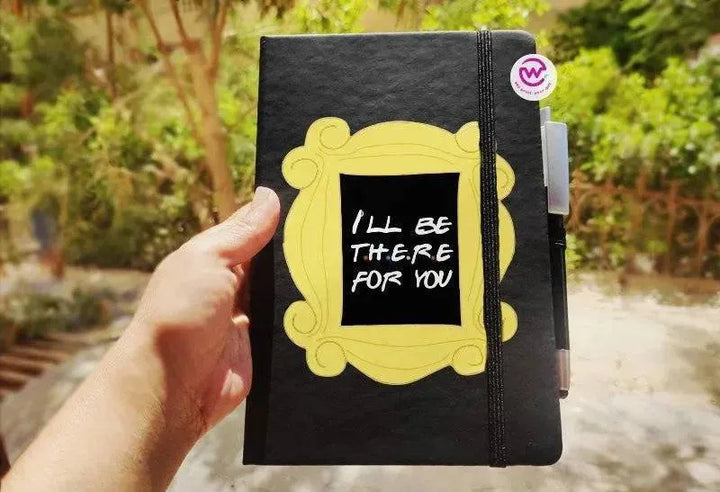 Notebook with Elastic Band- Friends - WE PRINT