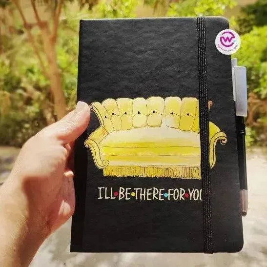 Notebook with Elastic Band- Friends - WE PRINT