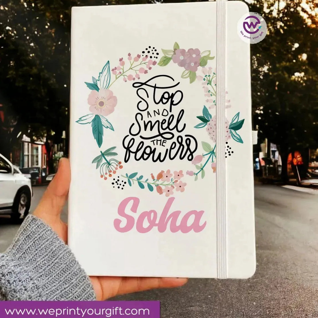 Notebook with Elastic Band - inspiration - WE PRINT