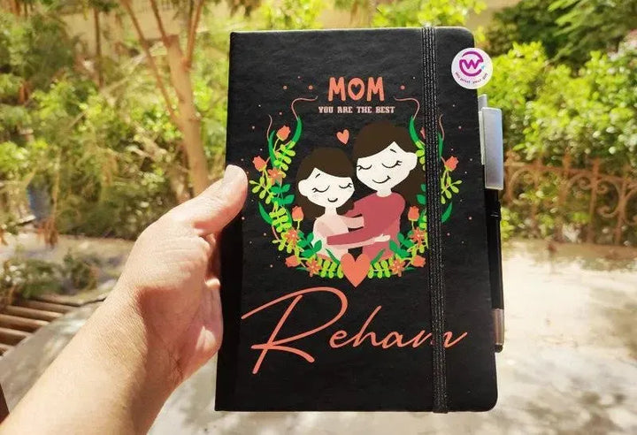 Notebook with Elastic Band- Mother's Day Designs - WE PRINT