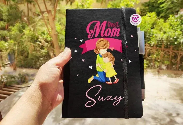 Notebook with Elastic Band- Mother's Day Designs - WE PRINT