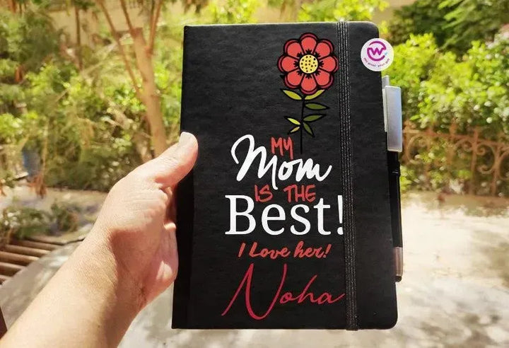 Notebook with Elastic Band- Mother's Day Designs - WE PRINT