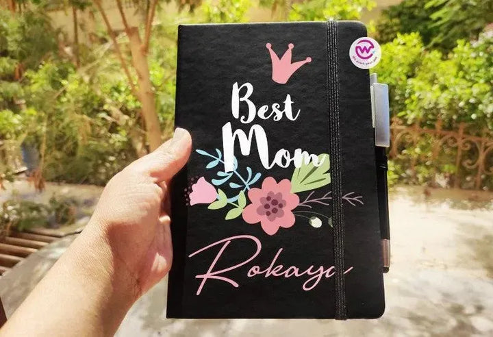 Notebook with Elastic Band- Mother's Day Designs - WE PRINT