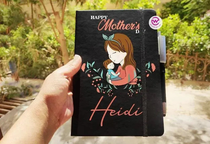 Notebook with Elastic Band- Mother's Day Designs - WE PRINT