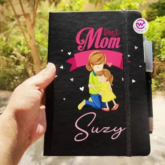 Notebook with Elastic Band- Mother's Day Designs - WE PRINT