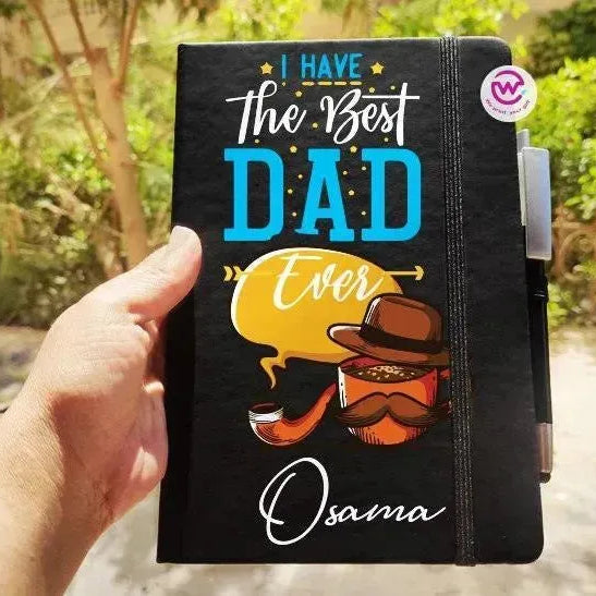 Notebook with Elastic Band- Mother's Day Designs - WE PRINT