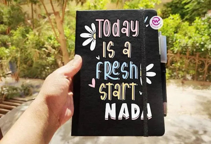 Notebook with Elastic Band - Motivational - WE PRINT