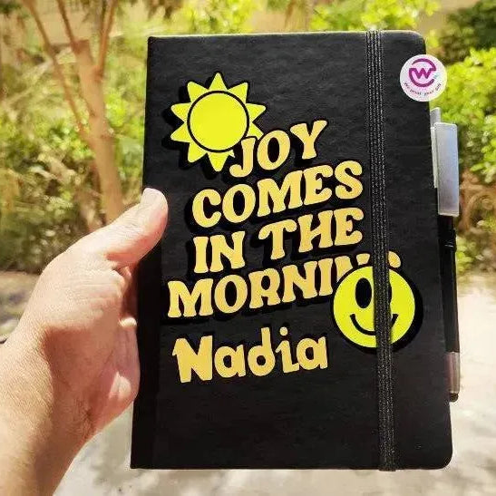 Notebook with Elastic Band - Motivational - WE PRINT
