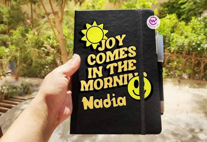 Notebook with Elastic Band - Motivational - WE PRINT