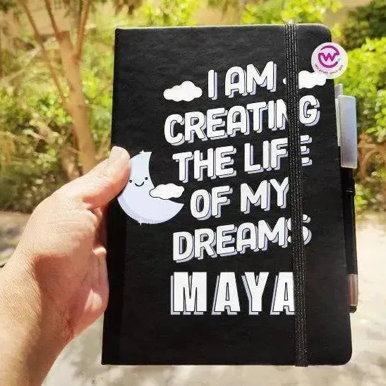 Notebook with Elastic Band - Motivational - WE PRINT