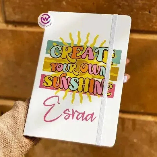 Notebook with Elastic Band - Retro - WE PRINT