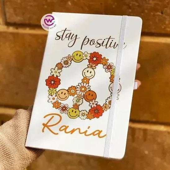 Notebook with Elastic Band - Retro - WE PRINT