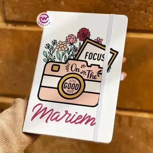 Notebook with Elastic Band - Retro - WE PRINT