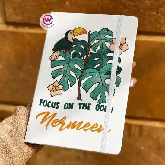 Notebook with Elastic Band - Retro - WE PRINT