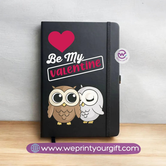 Notebook with Elastic Band-Valentine’s Day Designs - WE PRINT