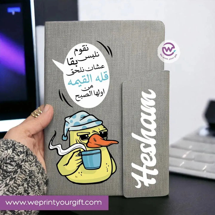 Notebook with magnetic closure-Comic-A - WE PRINT