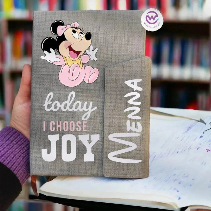 Notebook with magnetic closure-Disney - WE PRINT