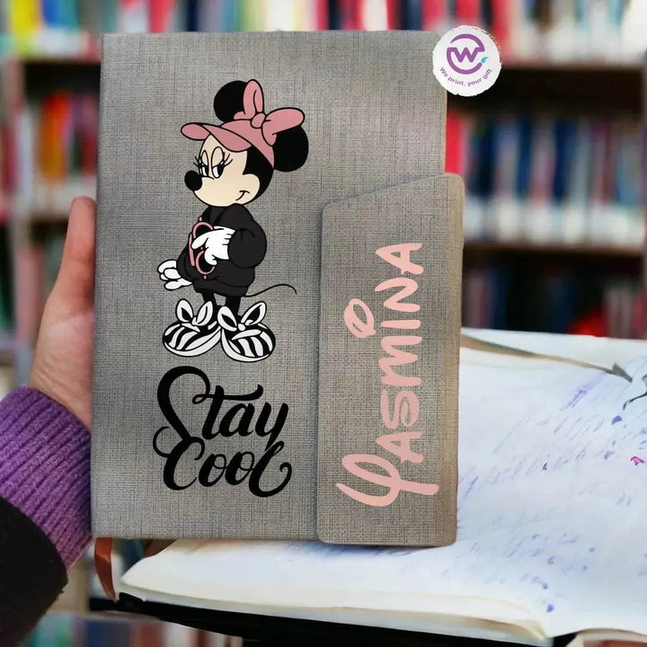 Notebook with magnetic closure-Disney - WE PRINT