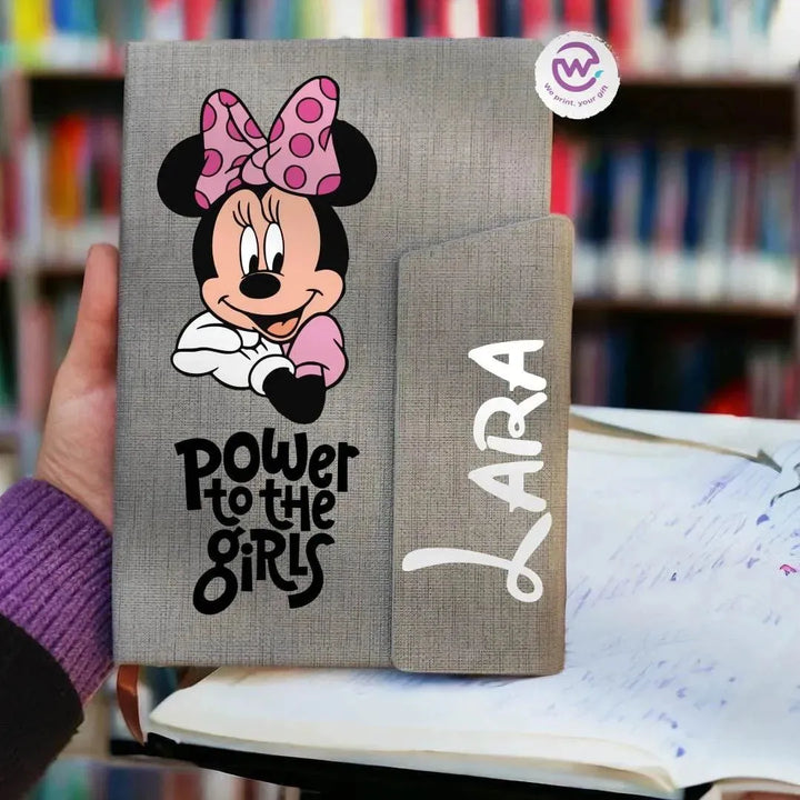 Notebook with magnetic closure-Disney - WE PRINT