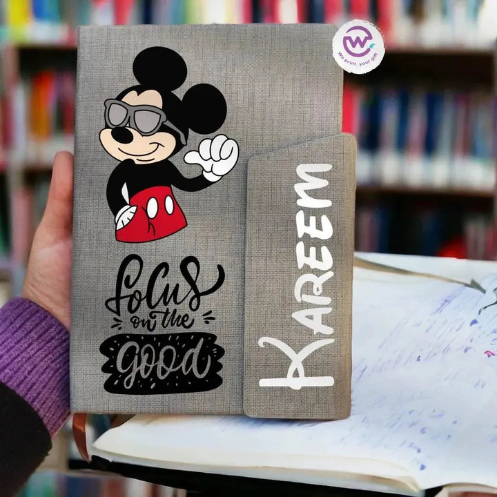 Notebook with magnetic closure-Disney - WE PRINT