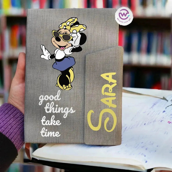 Notebook with magnetic closure-Disney - WE PRINT