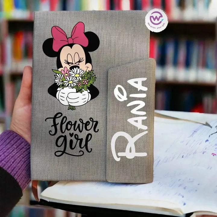 Notebook with magnetic closure-Disney - WE PRINT