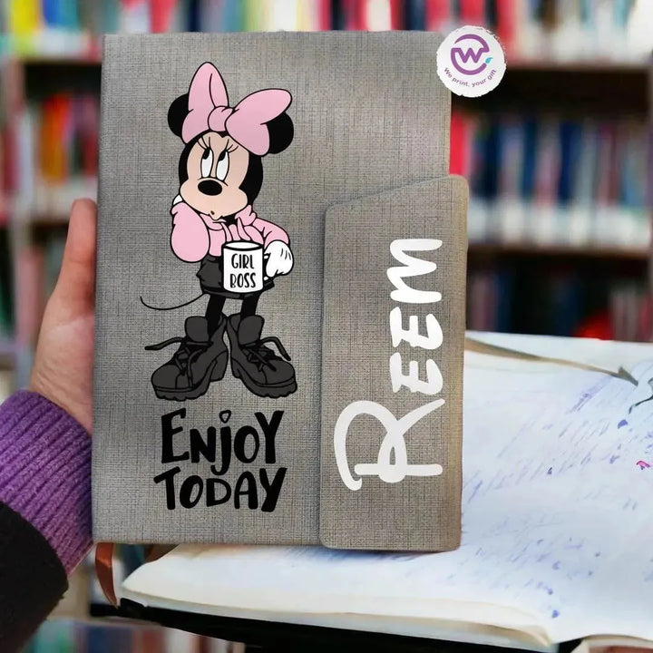 Notebook with magnetic closure-Disney - WE PRINT