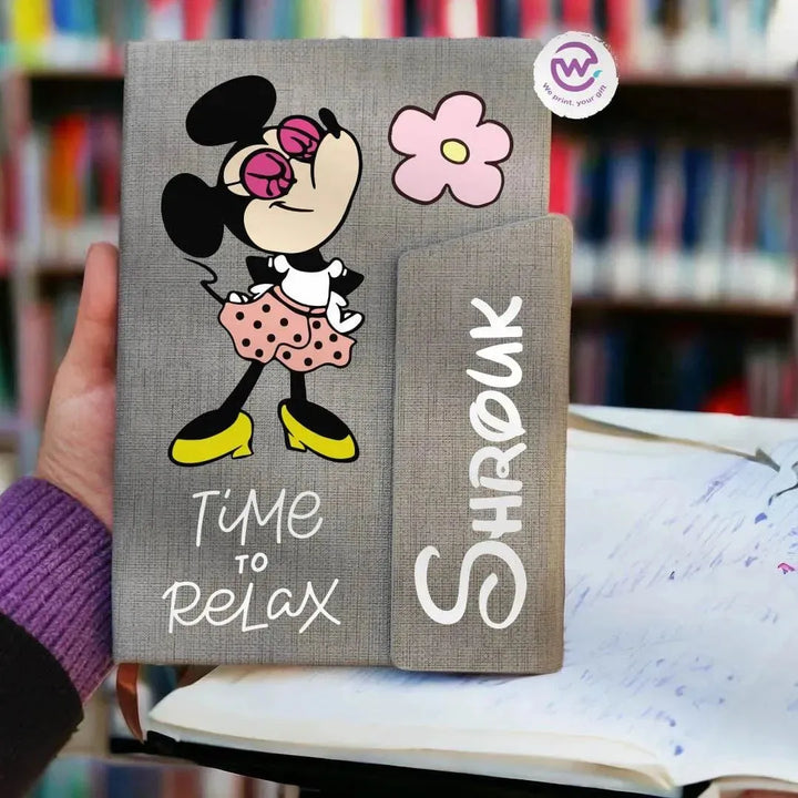 Notebook with magnetic closure-Disney - WE PRINT