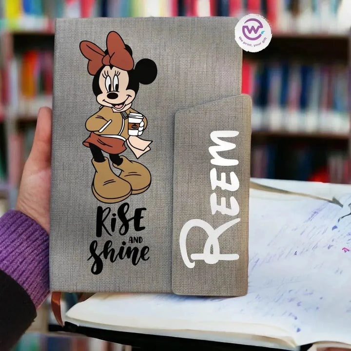 Notebook with magnetic closure-Disney - WE PRINT