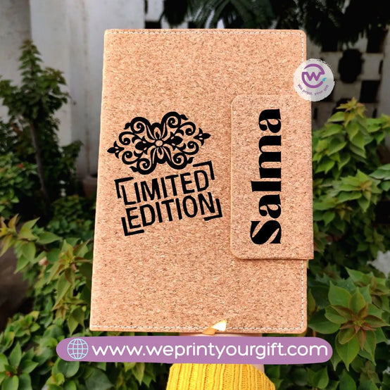 Notebook with magnetic closure-English quotes - WE PRINT