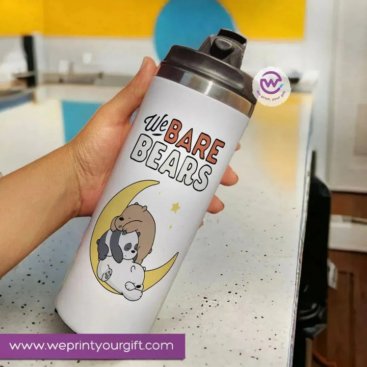 Ordinary Starbucks Mug - Stainless Steel - We bare bears - WE PRINT